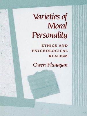 cover image of Varieties of Moral Personality